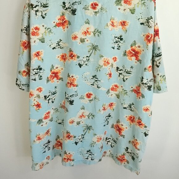 Tommy Bahama Hawaiian Shirt Men's XXL Multicolor Disney Parks Mickey Mouse - Picture 10 of 11